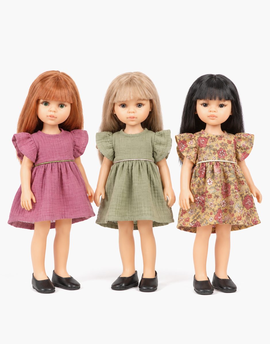 Amigas - Robe Daisy en coton Bal d'automne